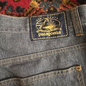 Patagonia Hemp Denim Men's Blue Jeans 38